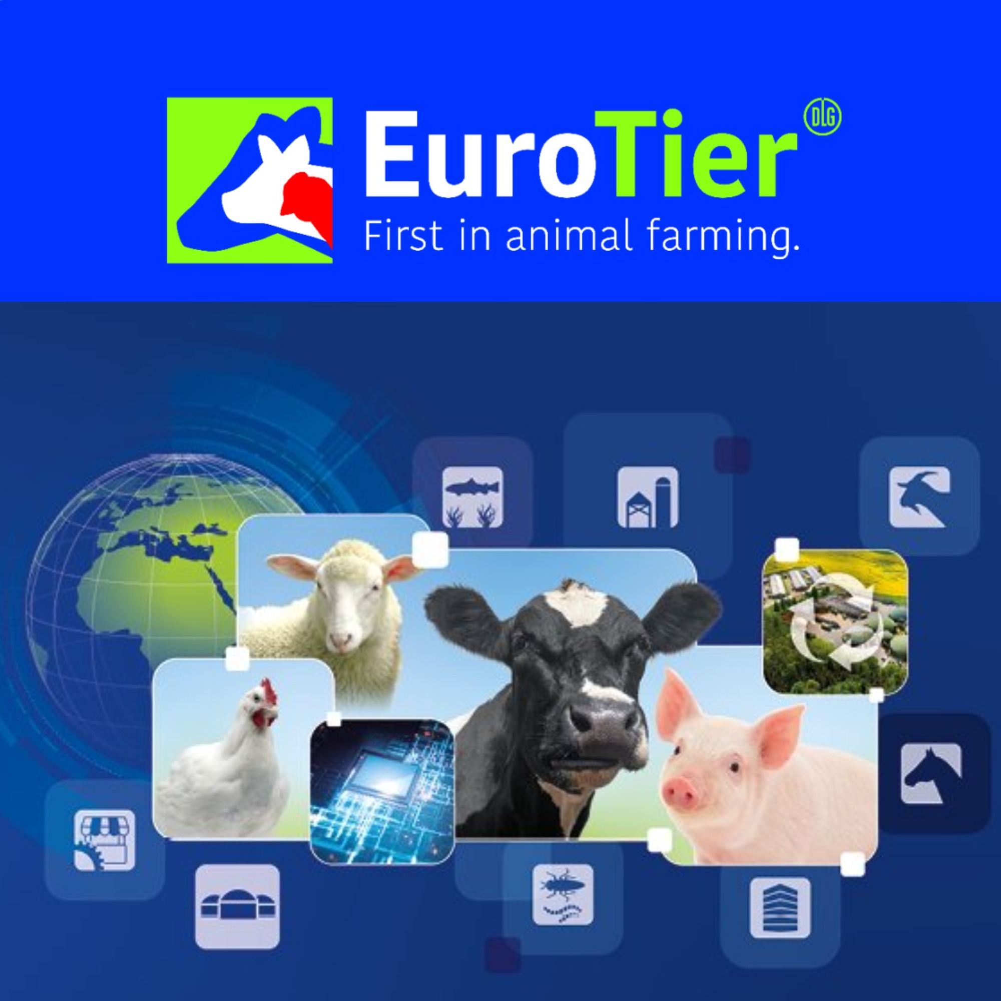 Interstarch exhibited at specialized trade show for animal husbandry EuroTier 2024