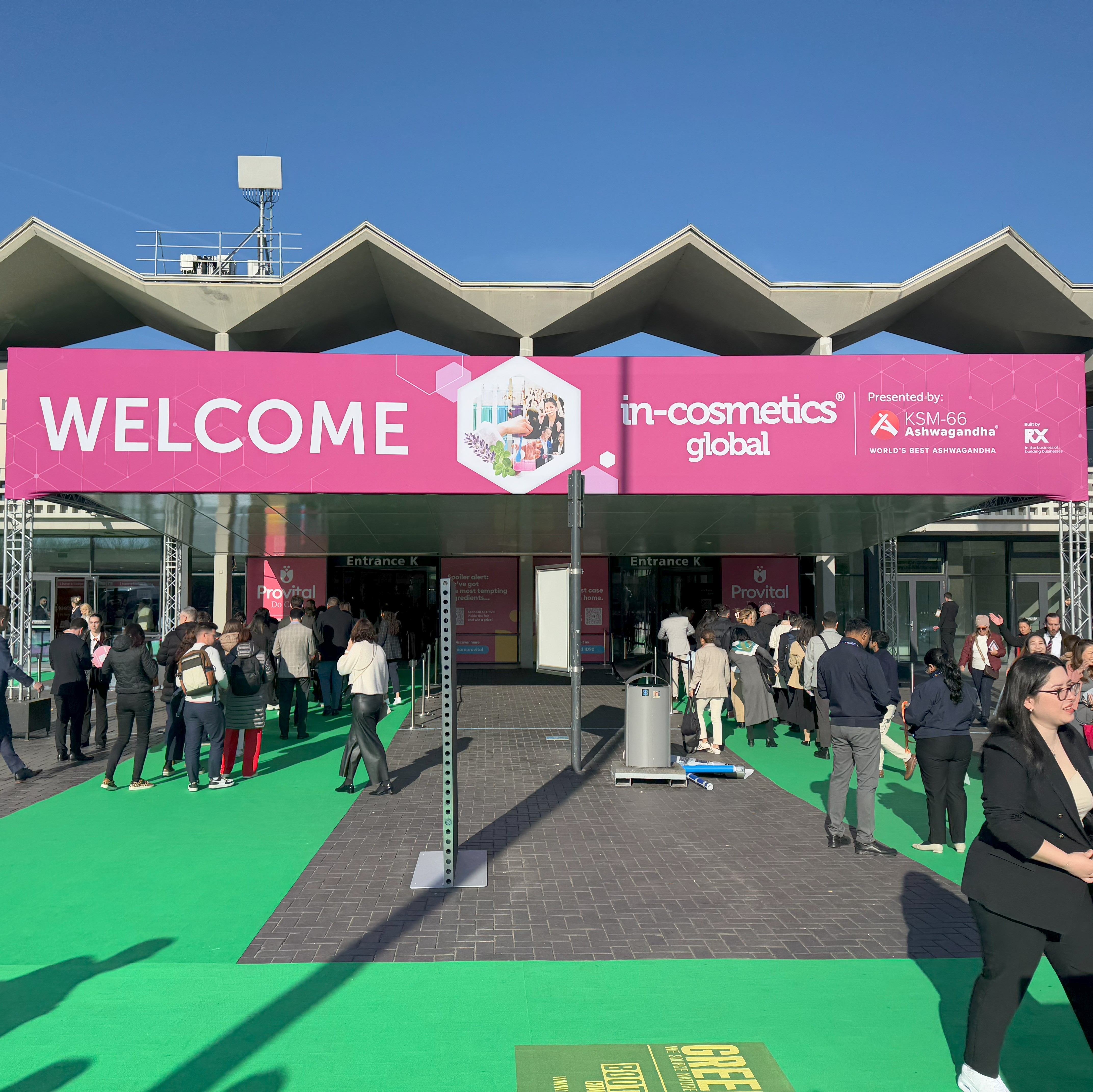 Interstarch team attended in-cosmetics Global 2025!